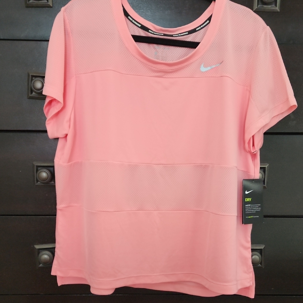 Nike Pink Short Sleeve Tee for Everyday Comfort